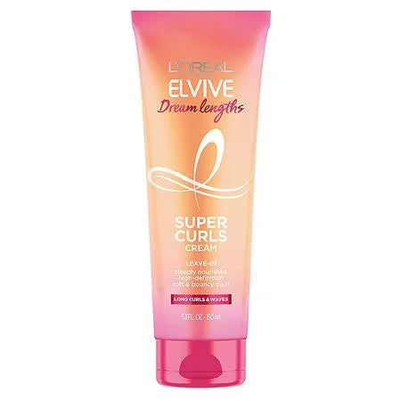L'Oréal Paris Elvive Dream Lengths Super Curls Styling Cream, 5.1 fl oz