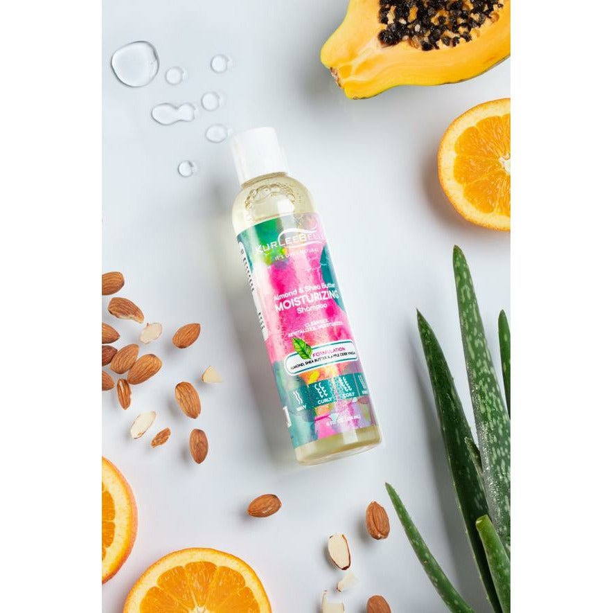 KurleeBelle Mandel- und Sheabutter-Shampoo, 237 ml