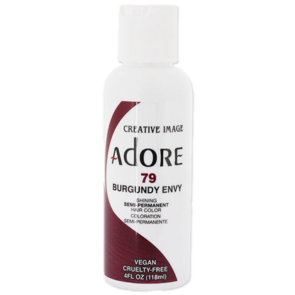 Adore Semi-Permanent Hair Color, 4 fl oz - 79 Burgundy Envy