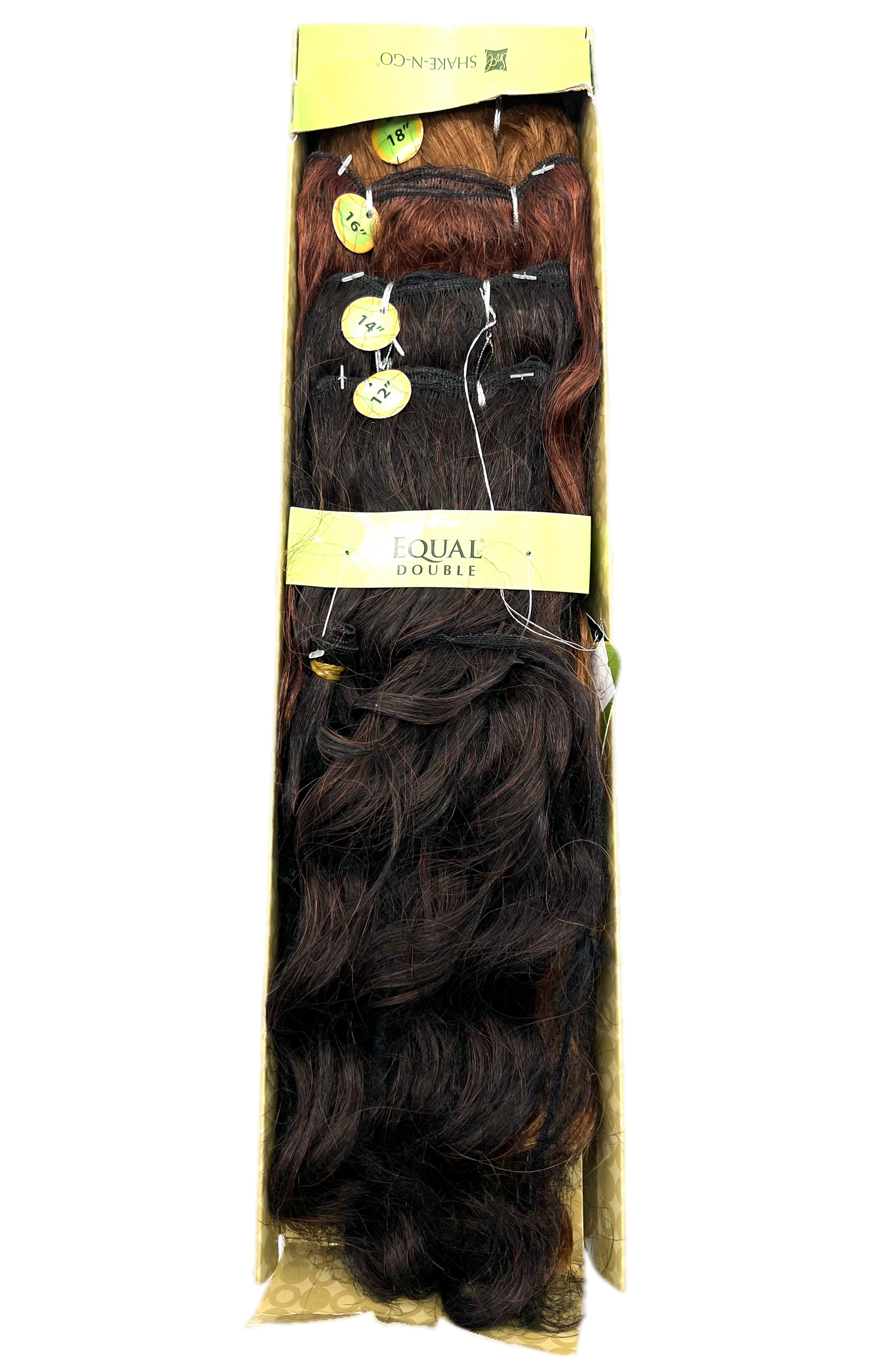 FreeTress Equal Double Perfect Wave 4 Pcs + Closure, Color OM2/30/33