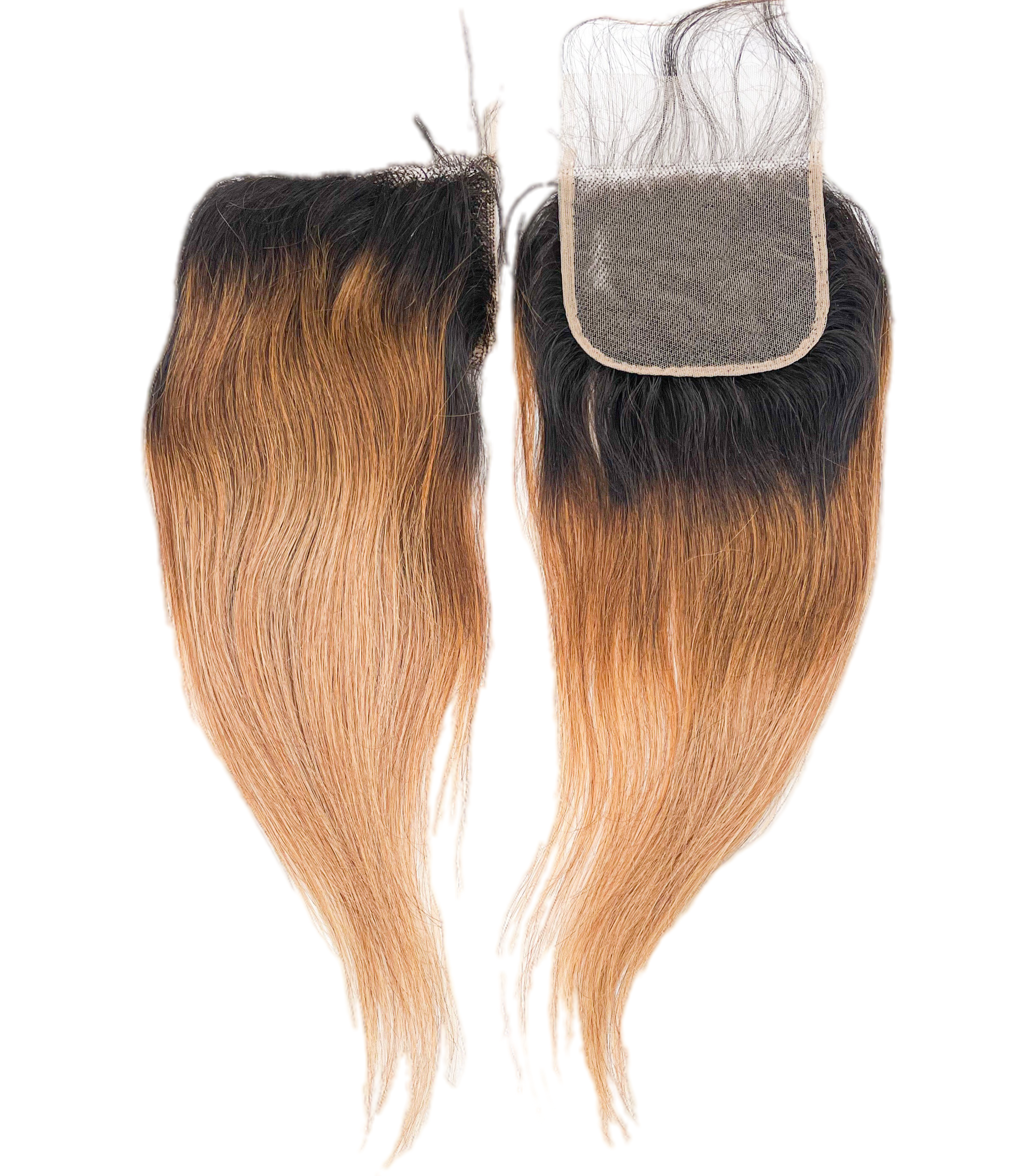 Rio Straight 4x4 Lace Closure, Gold