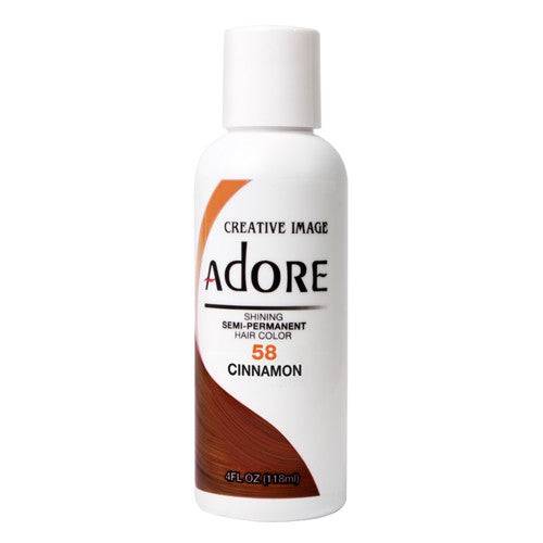 Adore Semi-Permanent Hair Color, 4 fl oz - 58 Cinnamon