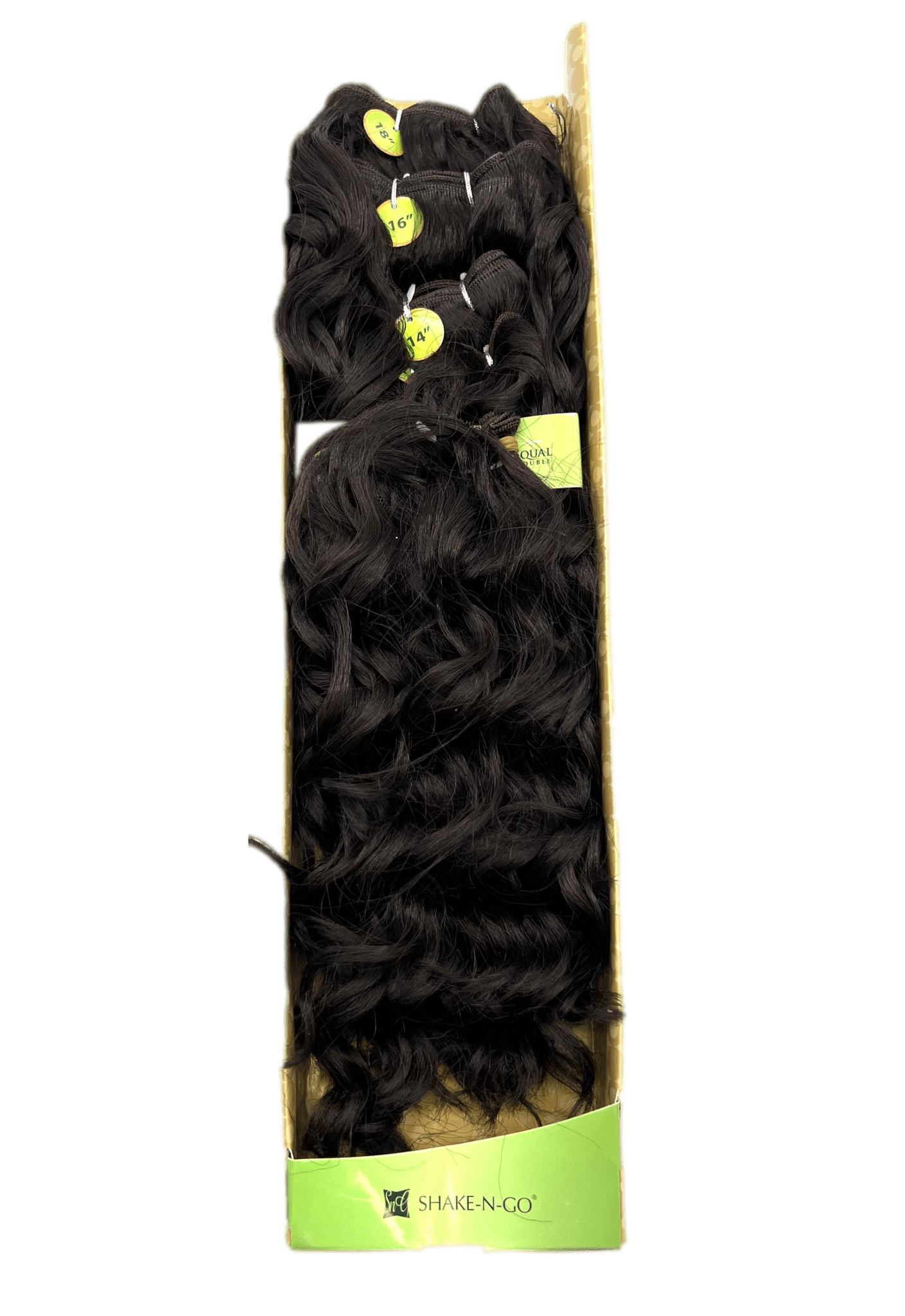 FreeTress Equal Appeal Curl Synthetic Weave, 4 Pcs with Closure, 4