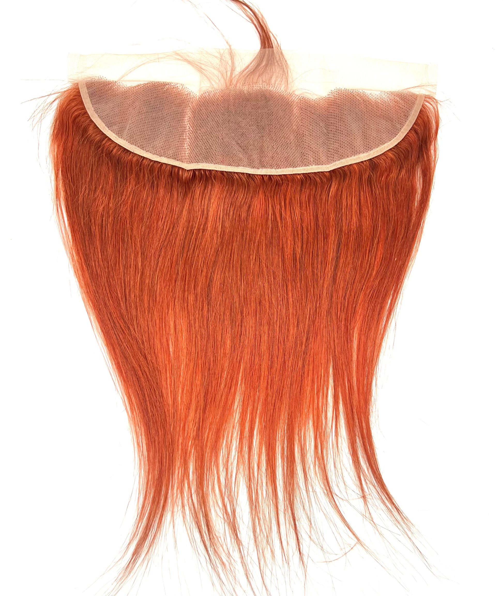Rio Straight 13x4 Ear to Ear Lace Frontal, Ginger, 14 in