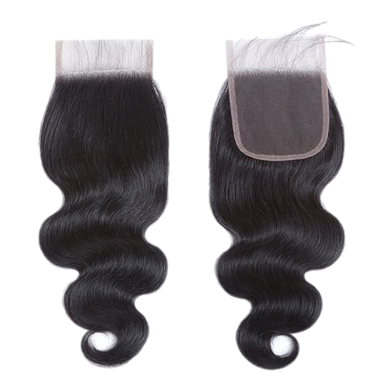 Rio Body Wavy Closure 4x4 Natural Black