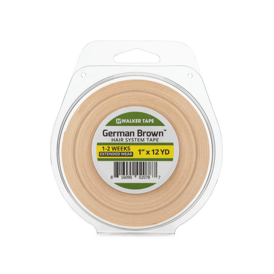Walker Tape German Brown Liner Cloth Tape, 1 in x 12 yd