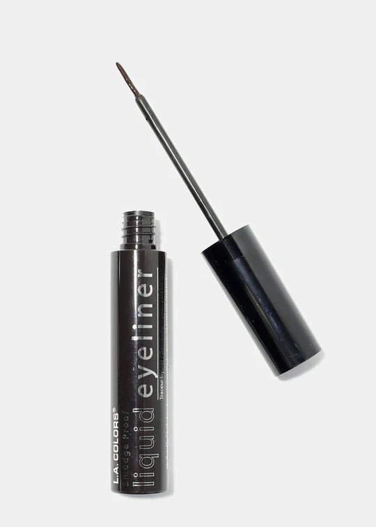 L.A. Colors Liquid Eyeliner, Brown Black