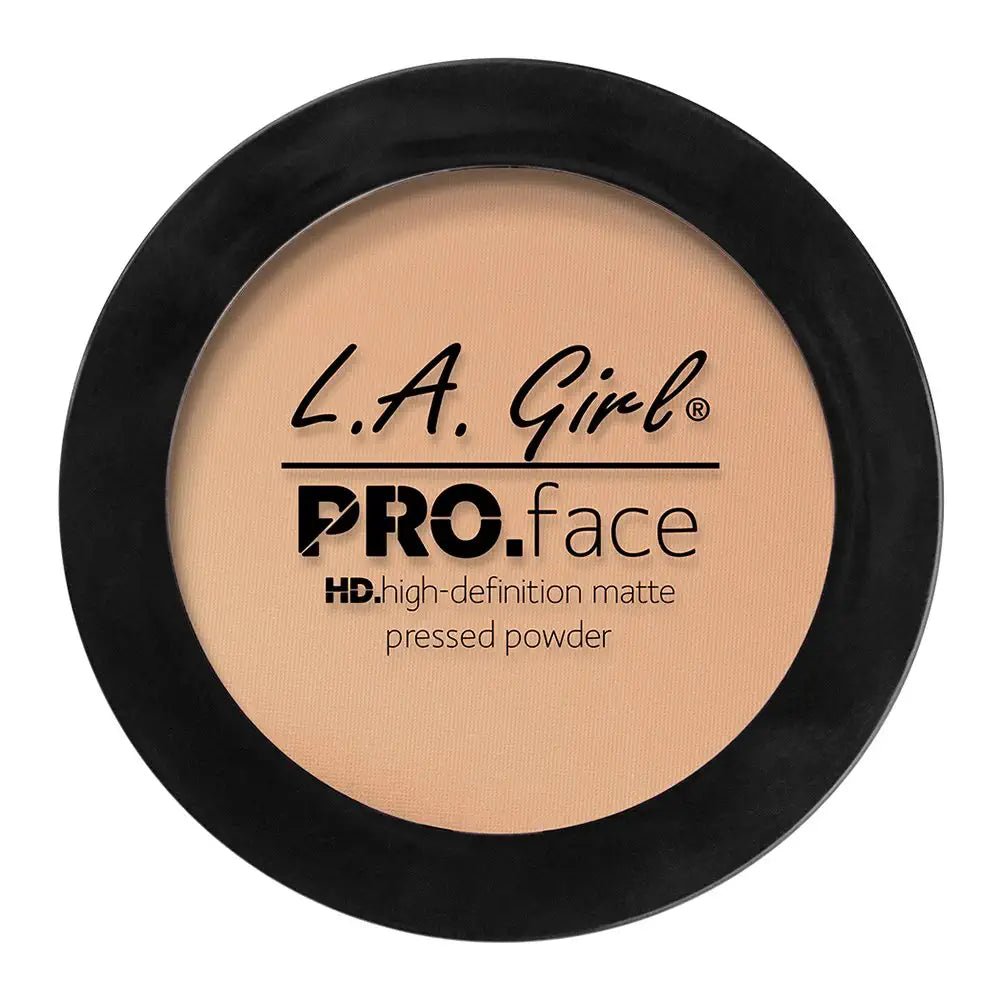 L.A. Girl Pro Face HD Matte Pressed Powder, Soft Honey