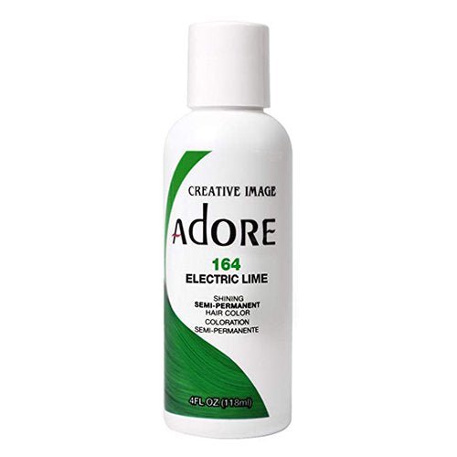 Adore Semi-Permanent Hair Color, 4 fl oz - 164 Electric Lime (2)