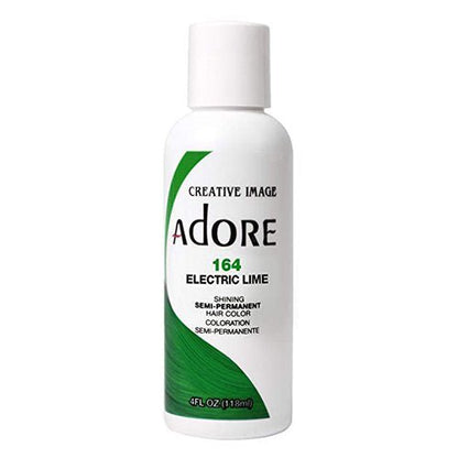 Adore Semi-Permanent Hair Color, 4 fl oz - 164 Electric Lime (2)