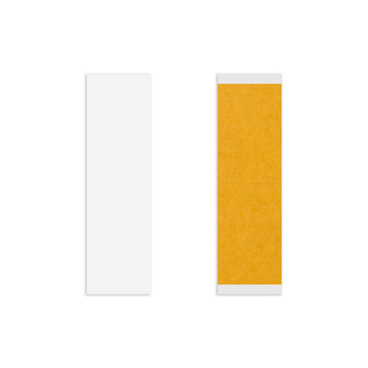 Walker Tape German Brown Straight Strips, 1 in x 3 in