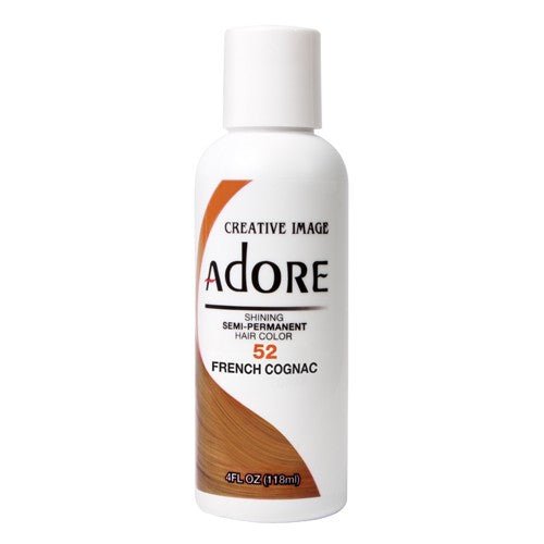 Adore Semi-Permanent Hair Color, 4 fl oz - 52 French Cognac (2)