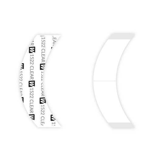 Walker Tape 1522 Clear CC Contour Strips, 36 pc
