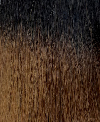Outre Premium New Yaki Human Hair Weave, 14 in, T1B/30