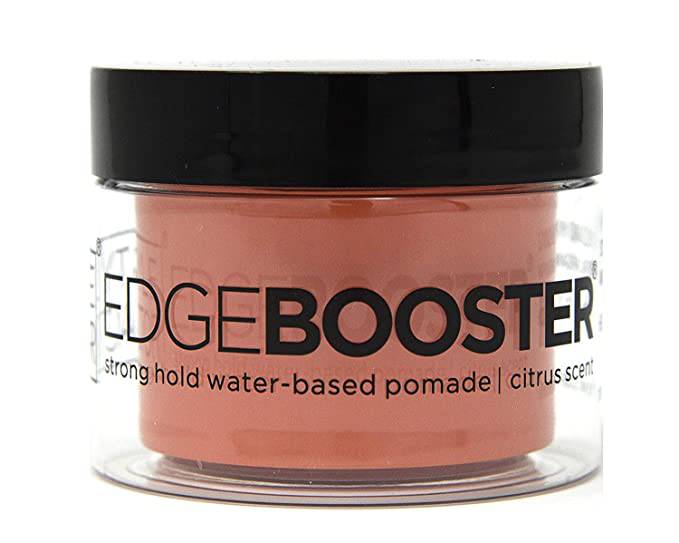 Style Factor Edge Booster Strong Hold Water-Based Pomade, 3.38 oz, Citrus
