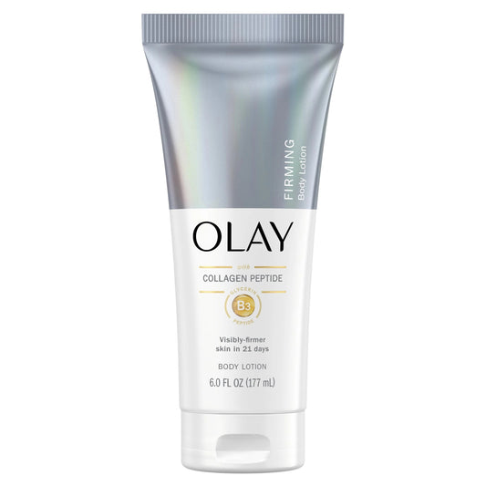 Olay Firming & Hydrating Hand and Body Lotion with Collagen Peptide, 6 fl oz