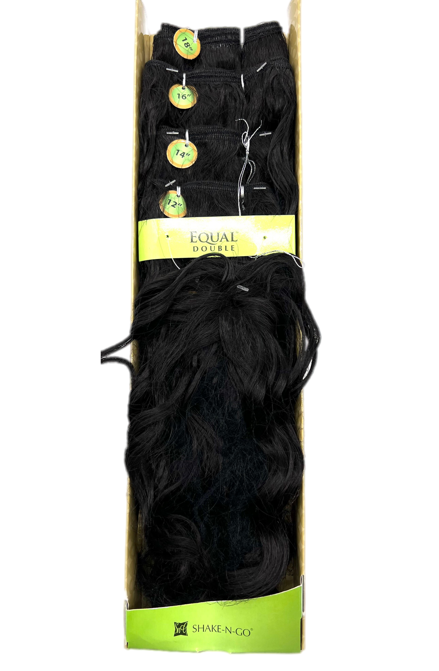 FreeTress Equal Double Perfect Wave 4 Pcs + Closure, Color 2