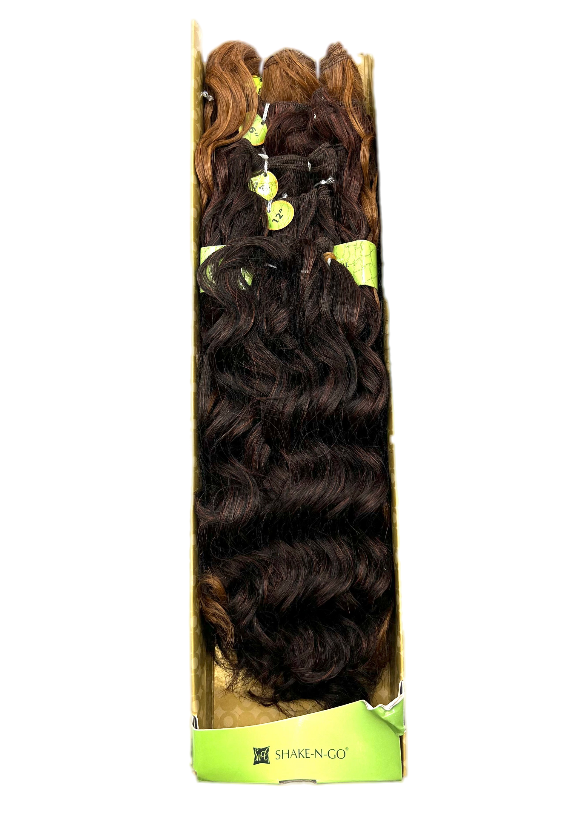 FreeTress Equal Appeal Curl Synthetic Weave, 4 Pcs with Closure, OM23033