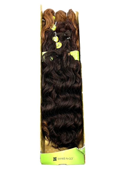 FreeTress Equal Appeal Curl Synthetic Weave, 4 Pcs with Closure, OM23033