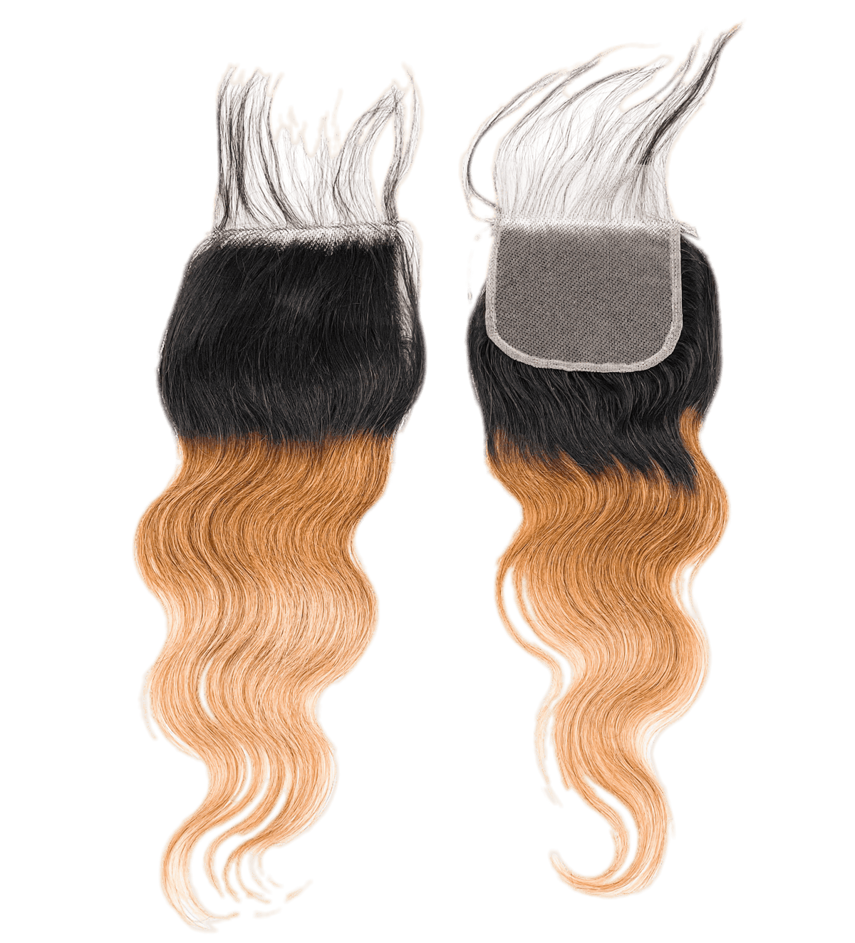 Rio Body Wave Closure 4x4 Gold - 16 in