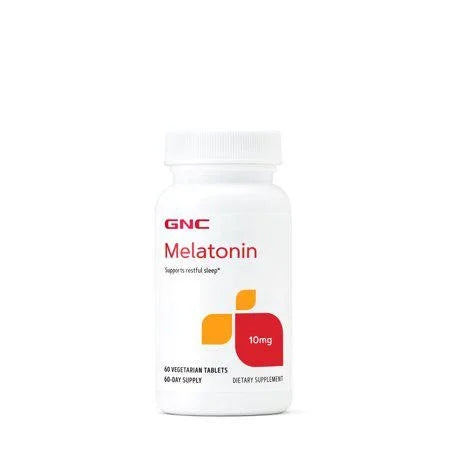 GNC Melatonin 10 mg – 60 Vegetarian Tablets