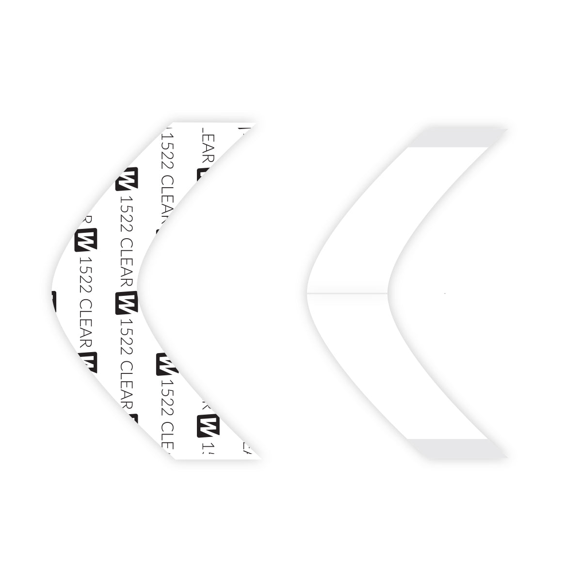 Walker Tape 1522 Clear AA Contour (36 pc)