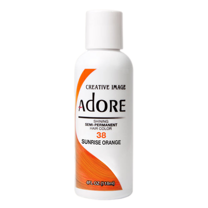 Adore Semi-Permanent Hair Color, 4 fl oz - 38 Sunrise Orange