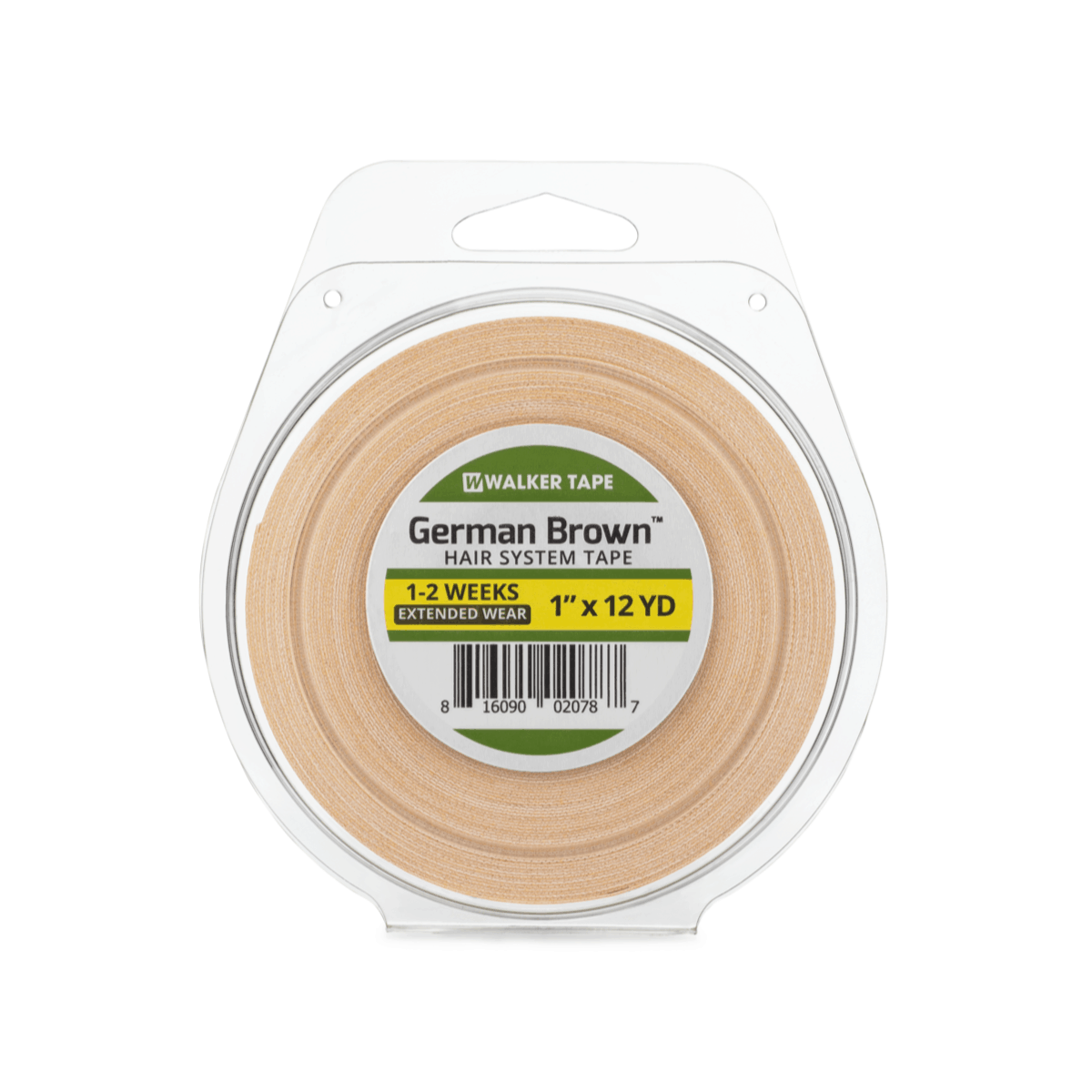 Walker Tape German Brown Liner Cloth Tape, 1/2 in x 36 yd