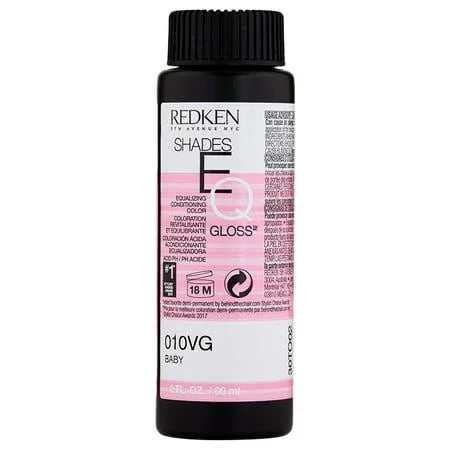 Redken Shades EQ Gloss Demi-Permanent Hair Color, 2 oz - 010VG Baby