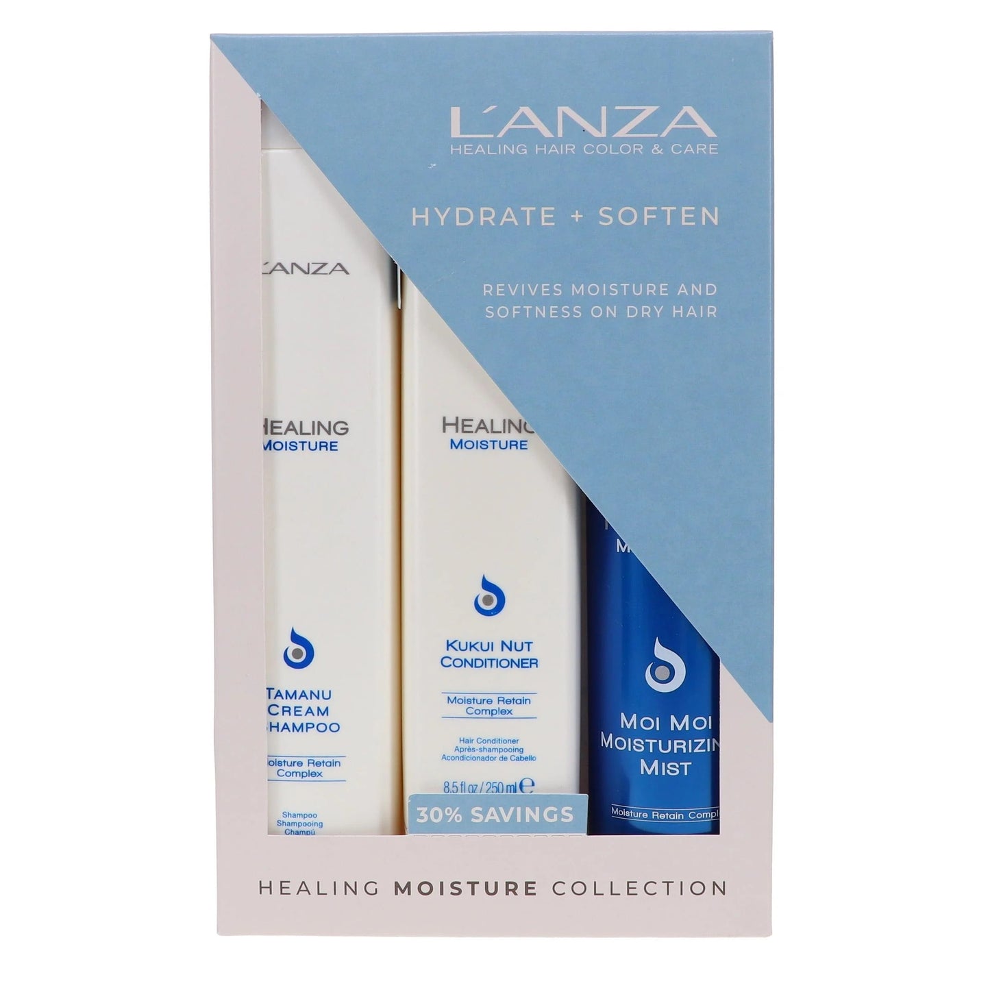 LANZA Healing Moisture Trio Gift Set