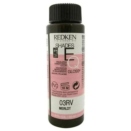 Redken Shades EQ Gloss Demi-Permanent Hair Color, 2 oz - 03RV Merlot