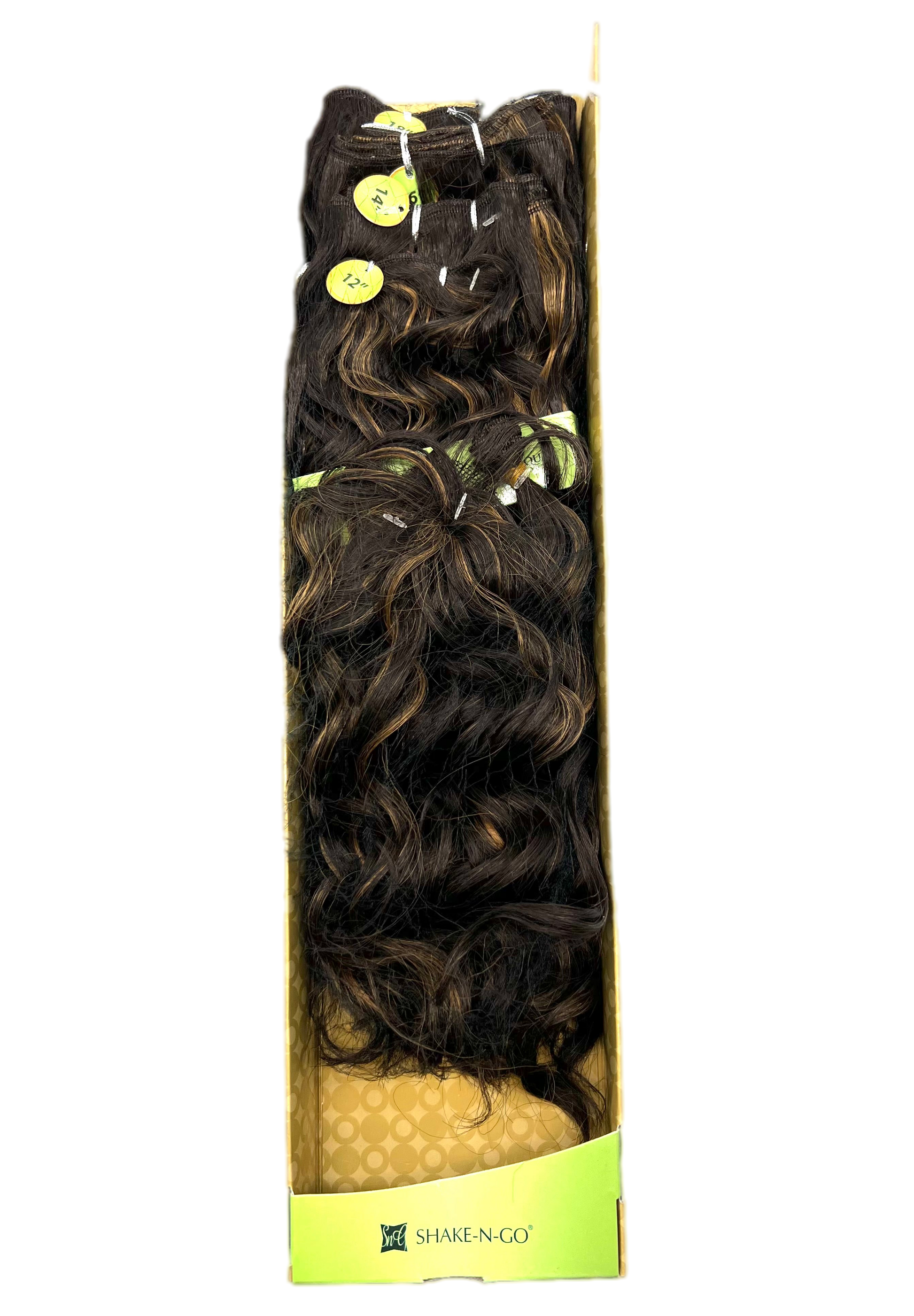 FreeTress Equal Appeal Curl Synthetic Weave, 4 Pcs with Closure, P4/27