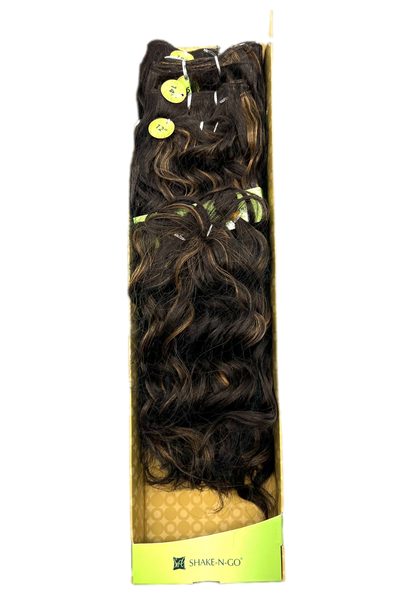FreeTress Equal Appeal Curl Synthetic Weave, 4 Pcs with Closure, P4/27