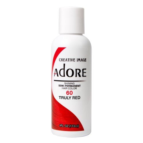 Adore Semi-Permanent Hair Color, 4 fl oz - 60 Truly Red (2)