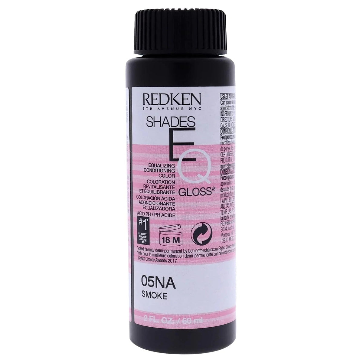 Redken Shades EQ Gloss Demi-Permanent Hair Color, 2 oz - 05NA Smoke