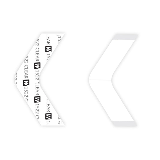 Walker Tape 1522 Clear B Contour Strips, 36 pc