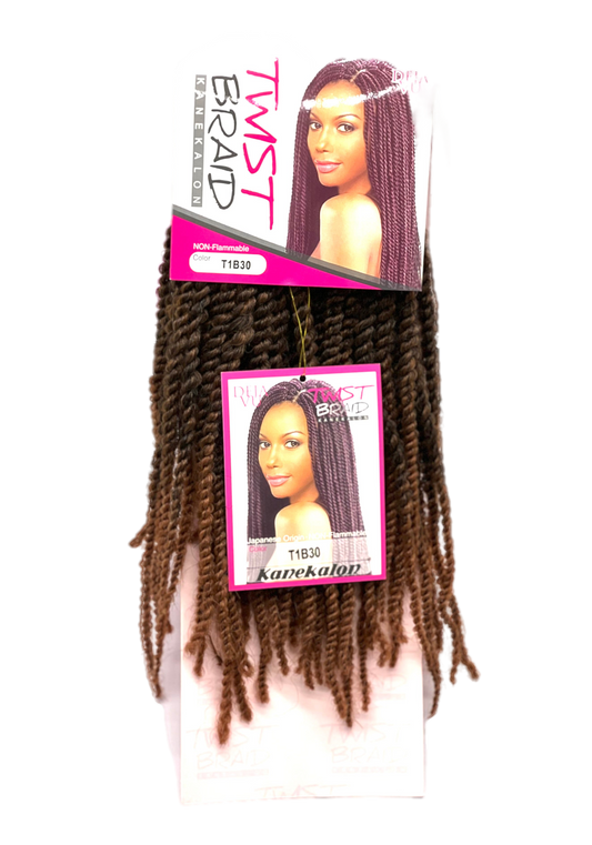 Deja Vu Twist Braid Kanekalon Braiding Hair, T1B30
