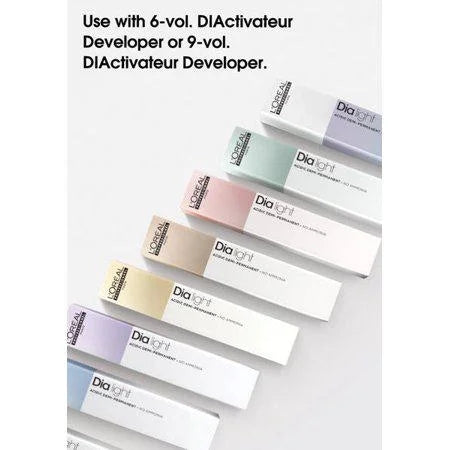 L'Oréal Professionnel Dia Light Acidic Demi-Permanent Hair Color, 1.7 oz - 9.2 (9V)