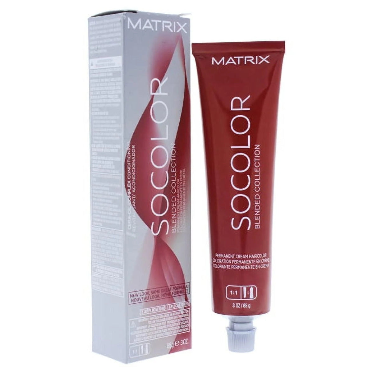 Matrix SoColor Permanent Cream Hair Color, 3 oz - 5MV Medium Brown Mocha Violet