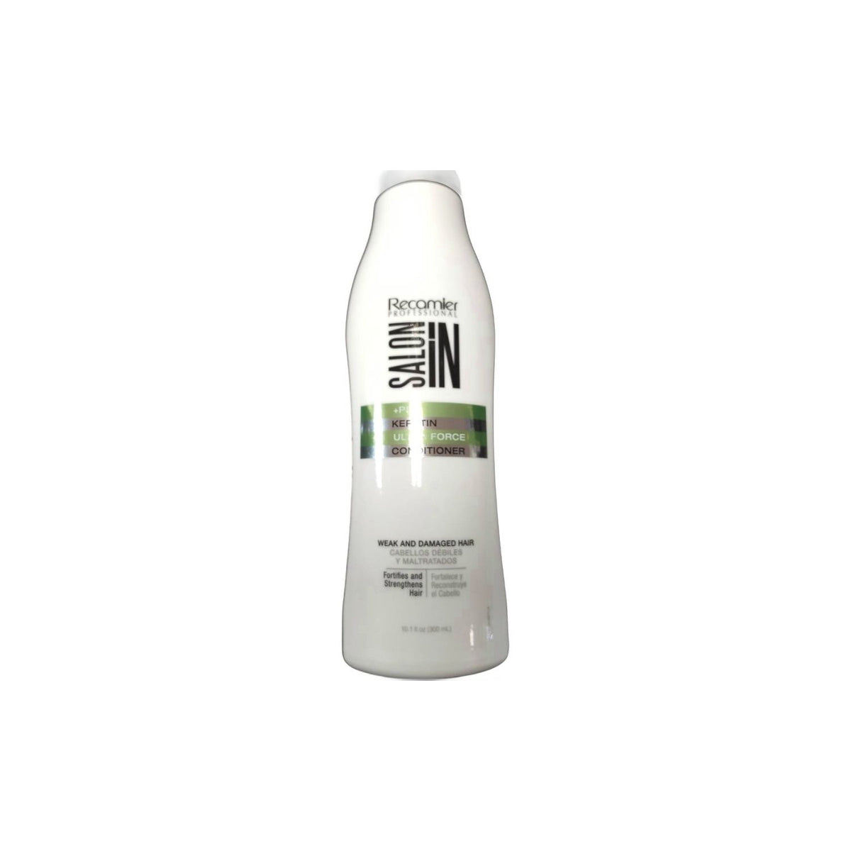 Recamier Salon In Keratin Ultra Force Conditioner for Weak & Damaged Hair, 10.1 oz