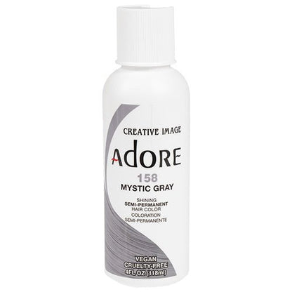 Adore Semi-Permanent Hair Color, 4 fl oz - 158 Mystic Gray (2)