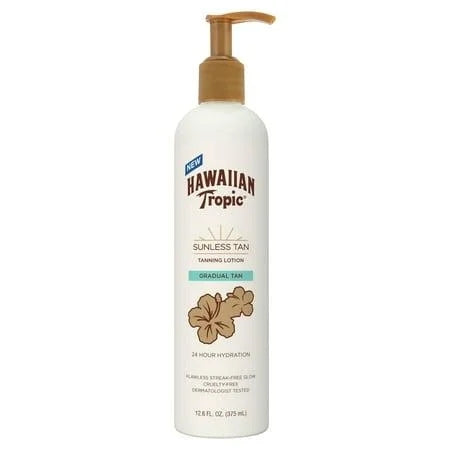 Hawaiian Tropic Sunless Gradual Tanning Lotion, 12.6 fl oz