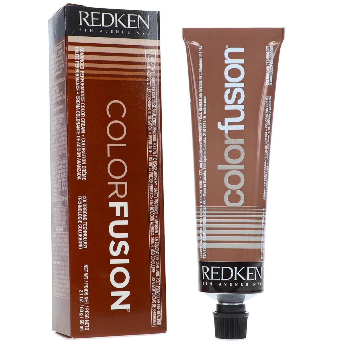 Redken Color Fusion Permanent Cream Hair Color, 2.1 oz - 6N Neutral