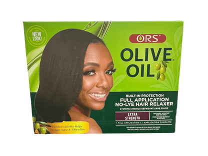 Olive Oil Built-in protection Full application No-Lye hair relaxer
