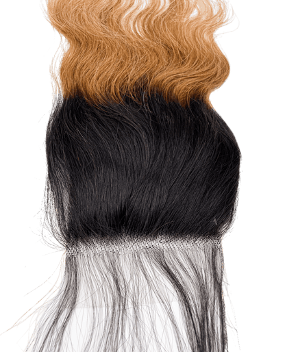 Rio Body Wave Closure 4x4 Gold