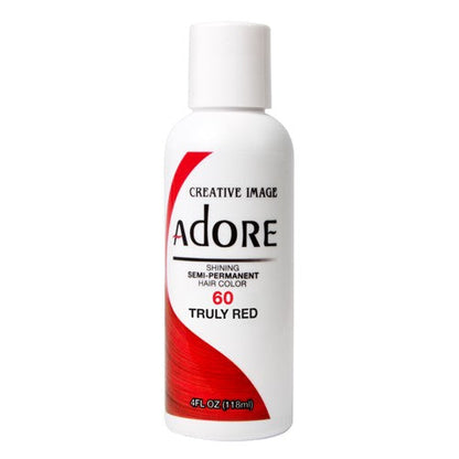 Adore Semi-Permanent Hair Color, 4 fl oz - 60 Truly Red