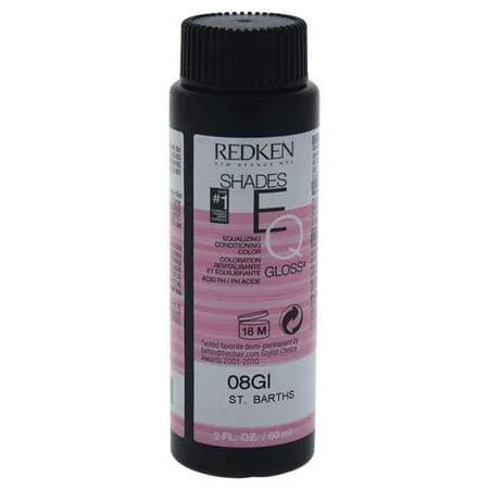 Redken Shades EQ Gloss Demi-Permanent Hair Color, 2 oz - 08GI St. Barths