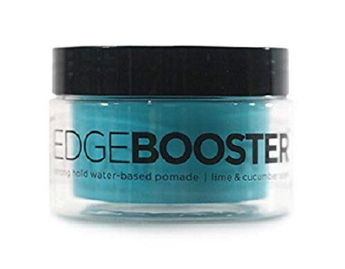 Style Factor Edge Booster Strong Hold Water-Based Pomade, 3.38 oz, Cucumber Lime