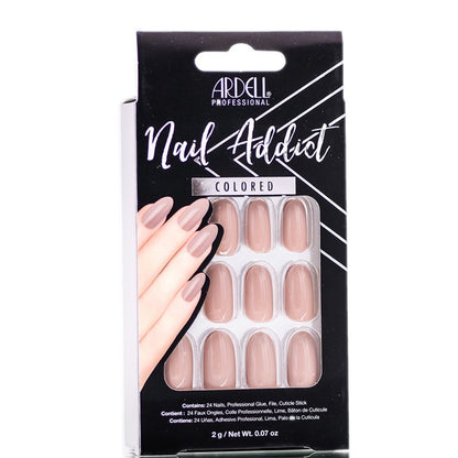 Ardell Nail Addict Premium Artificial Nail Set, Latte
