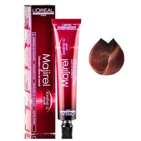 L'Oréal Professionnel Majirel Permanent Hair Color, 1.7 oz - 5.64 Light Red Copper Brown